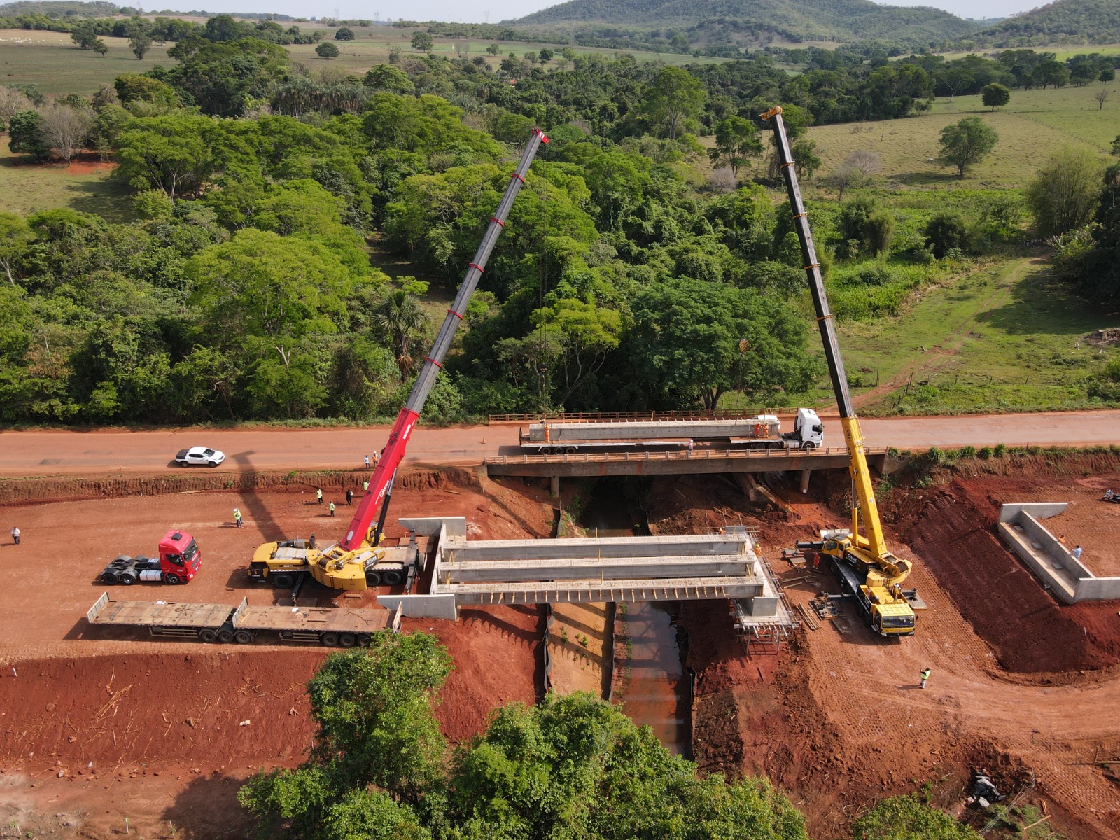 Goinfra Avan A Nas Obras De Duplica O Da Go Casa Civil