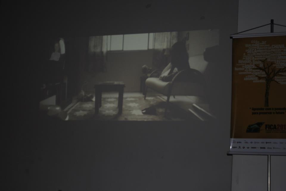 Exibição de filme do Fica 2012.