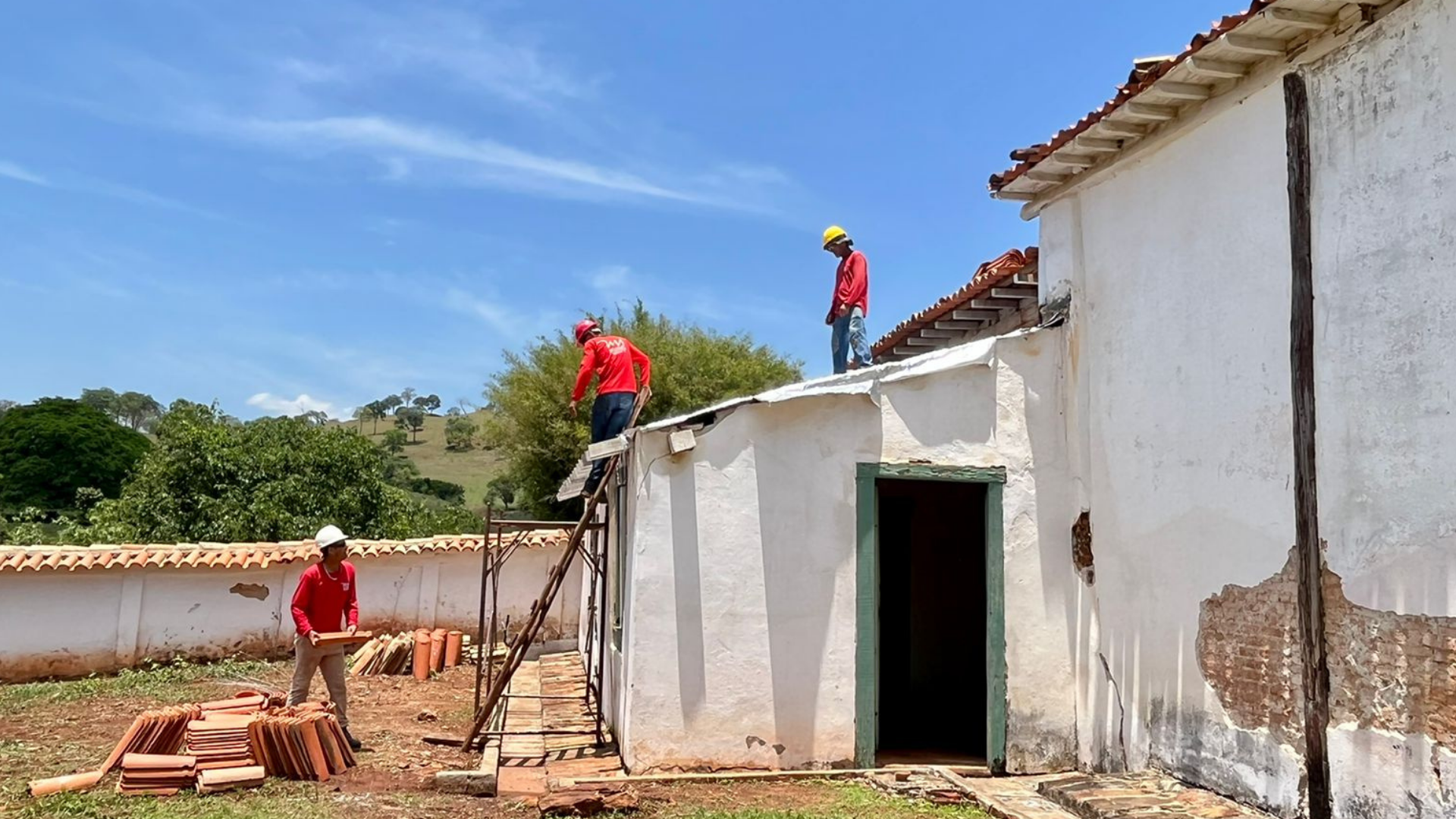 Governo De Goi S Inicia Restaura O Da Igreja S O Jo O Batista No