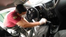 Perícia encontrou digitais e material biológico no carro