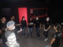 Os alunos tiveram uma amostra das situações que viverão no exercício da profissão