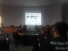 Periciar armas é atribuição dos servidores do Instituto de Criminalística da SPTC