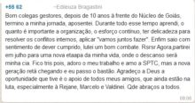 Edileuza comunica a aposentadoria no fim de maio