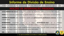 intervenção prisional