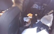 Vanessa estava confortável e não viu quando foi alvejada. 