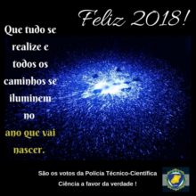Feliz 2018 branco