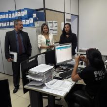 Visitantes conheceram os Institutos de Criminalística e Médico Legal