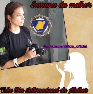 Muito do que é detectado pelas equipes de Perícia Criminal e de Medicina Legal chega aos tribunais pelas lentes de nossos fotógrafos criminalísticos, hoje representados pela servidora policial Daniela Camelo. Em razão do Dia Internacional da Mulher, nossa homenagem a todas as fotógrafas criminalísticas da Polícia Científica do Estado de Goiás, da ativa e também aposentadas. Sem elas, boa parte da atividade de investigação criminal seria bem menos efetiva.