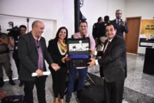 SPTC-GO recebe equipamento.