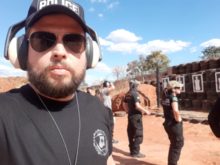 Perito Criminal Laécio Carneiro, lotado no 14ºNRPTC, um dos participantes do treinamento.