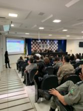 Perita Criminal Thaynara Lino, falando acerca das novas drogas de abuso detectadas pela Polícia goiana.