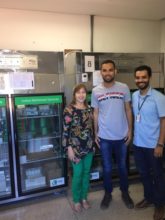 Equipe do IMLAT/SPTC e da Divisão de  Imunização da Secretaria Municipal de Saúde de Goiânia