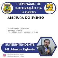 I Seminário 1ªCRPTC (Abetura)