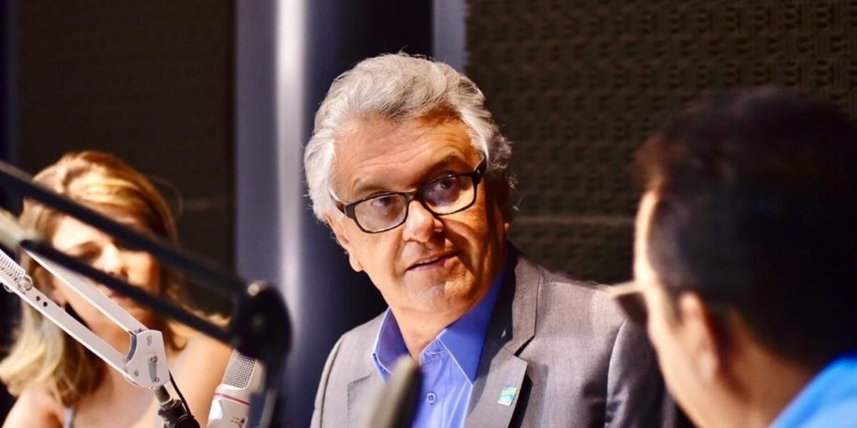 Governador Ronaldo Caiado participa de entrevista nas rádios Brasil Central AM e RBC FM nesta sexta-feira, 31