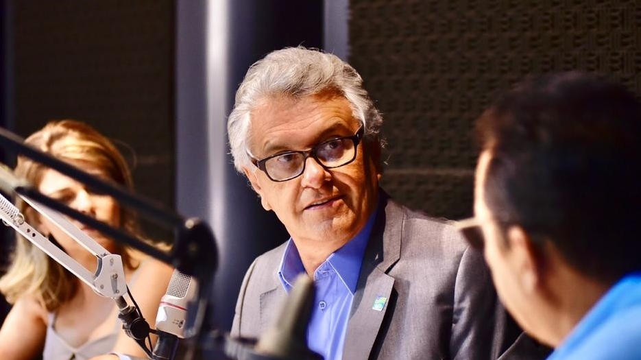 Governador Ronaldo Caiado participa de entrevista nas rádios Brasil Central AM e RBC FM nesta sexta-feira, 31