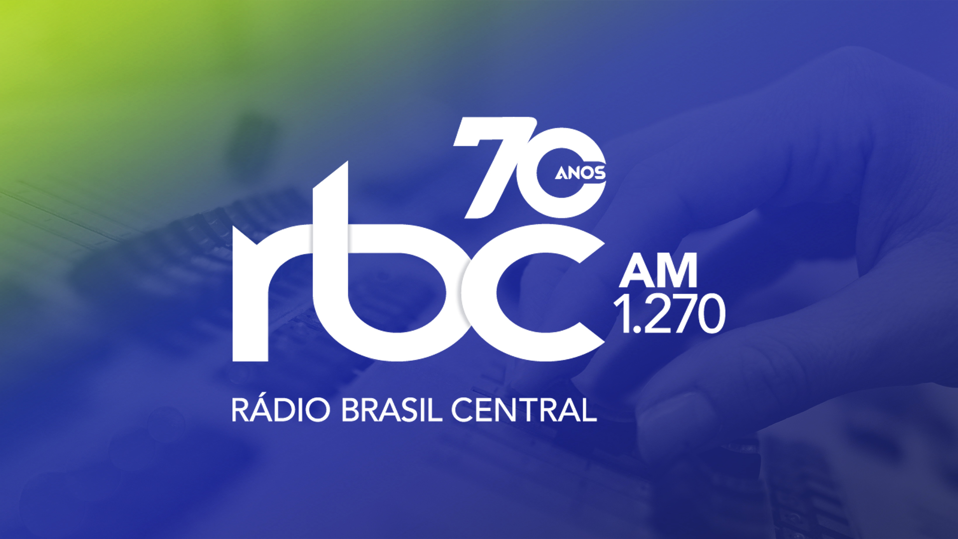 Imagem dos 70 anos da Ràdio Brasil Central