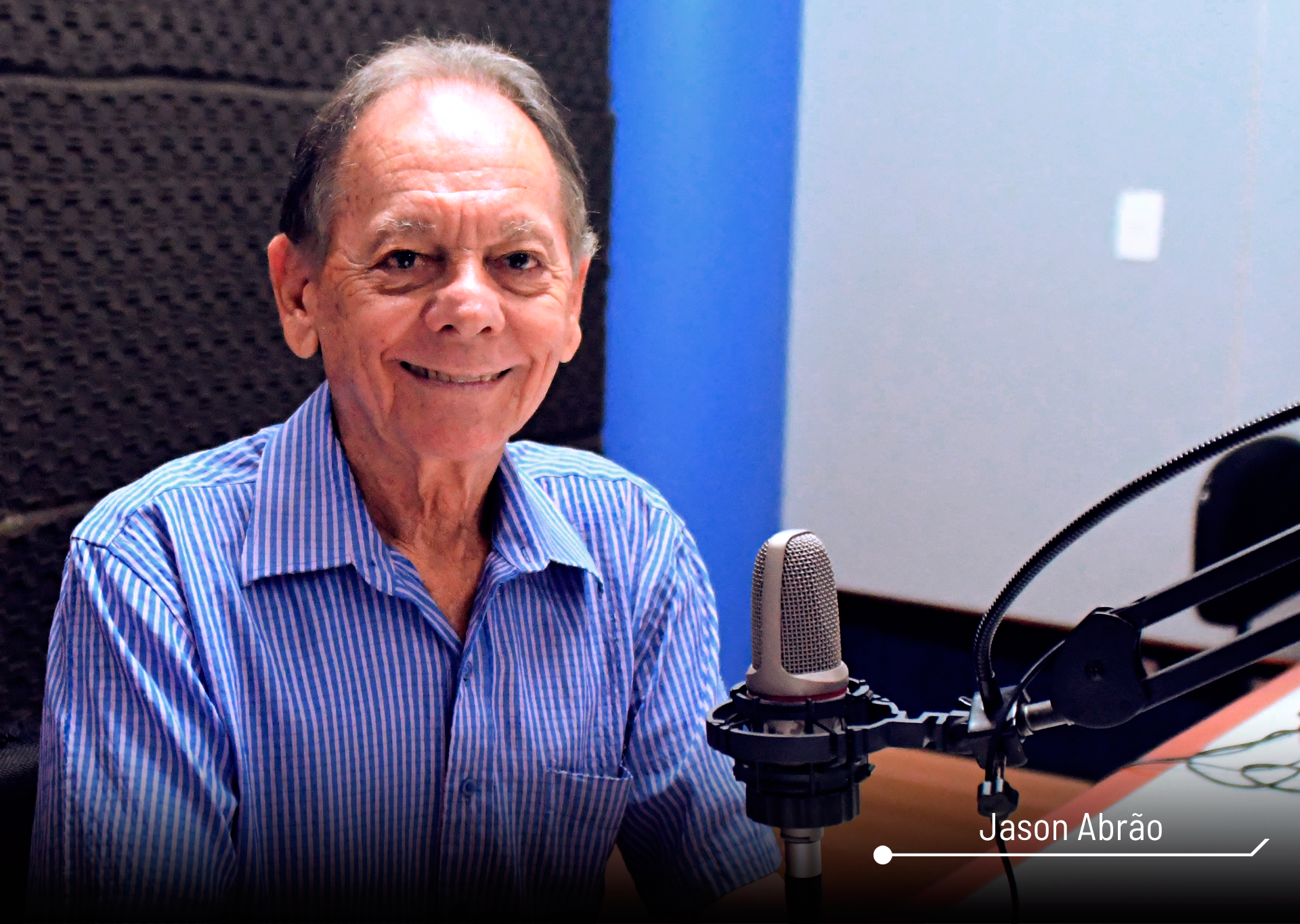 Jason Abrão, locutor da Rádio Brasil Central