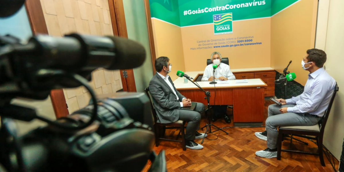 Caiado confirma que está preparando novo decreto após Goiás ficar em último na adesão ao isolamento social