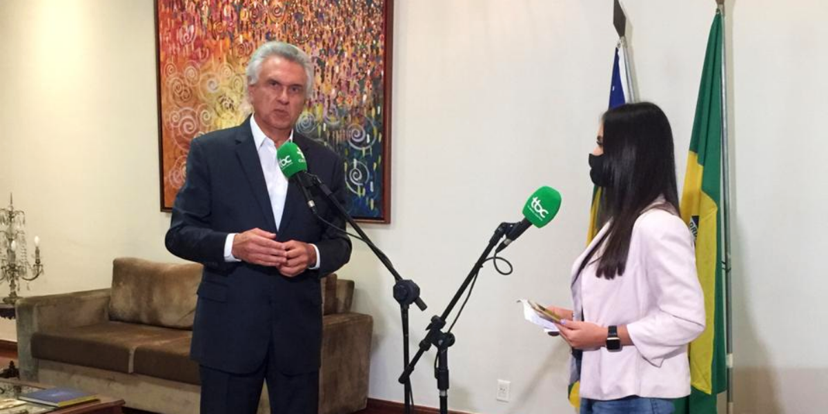 Governador explica no TBC 1 como será o isolamento intermitente a ser adotado em Goiás por meio de novo decreto