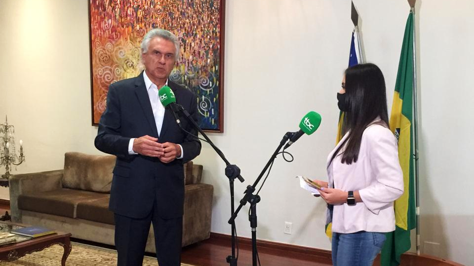 Governador explica no TBC 1 como será o isolamento intermitente a ser adotado em Goiás por meio de novo decreto