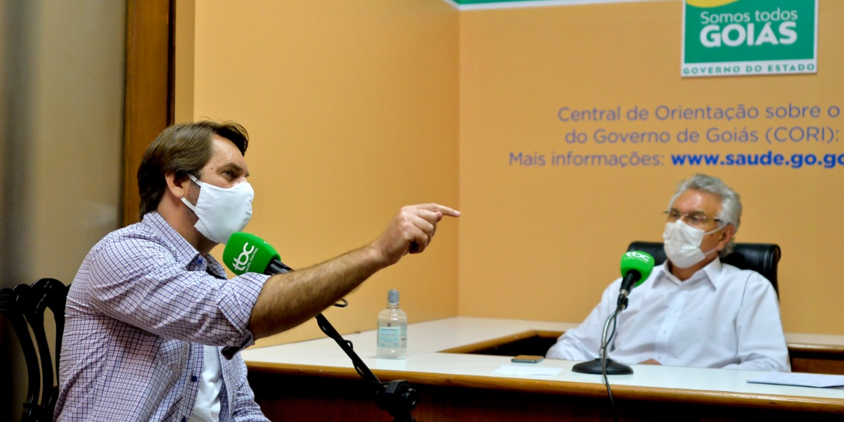 Governador volta a pedir atenção e cuidado dos prefeitos goianos com a pandemia da Covid-19