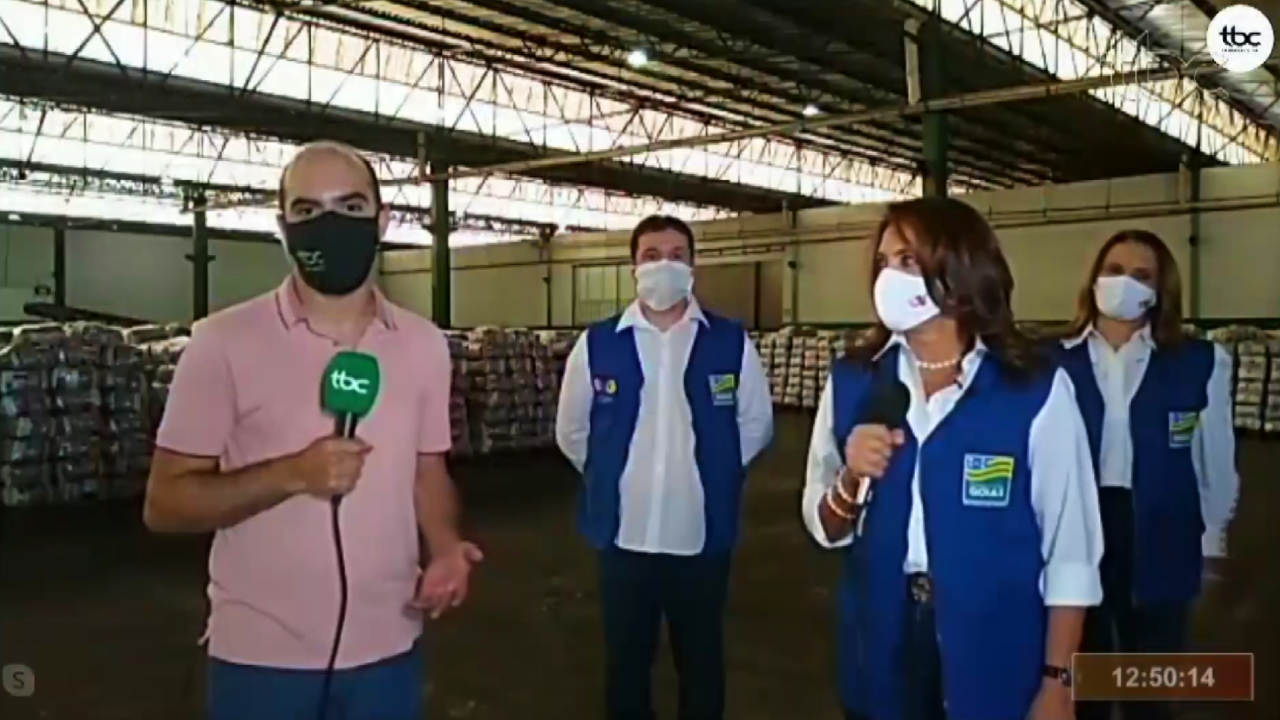 OVG e Emater iniciam doação de mais 250 mil cestas básicas em Goiás