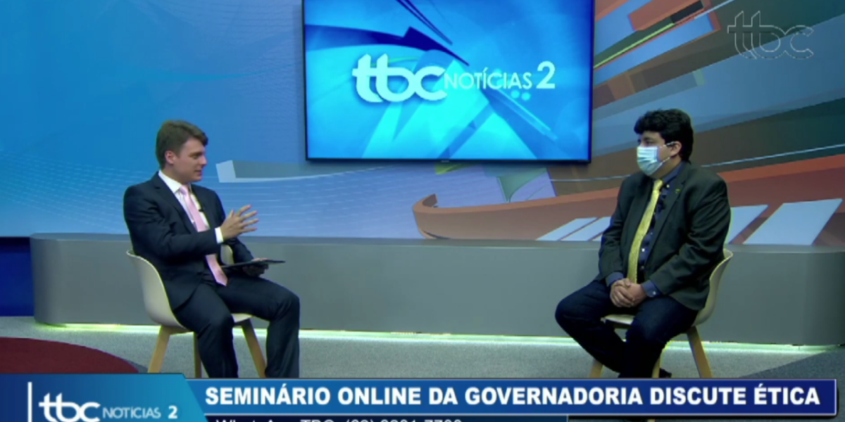 No TBC 2, secretário-geral da Governadoria fala sobre o primeiro seminário on line promovido pela Pasta