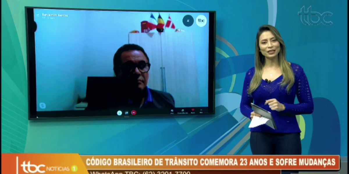 Doutor em engenharia fala no TBC 1 sobre o novo Código de Trânsito Brasileiro