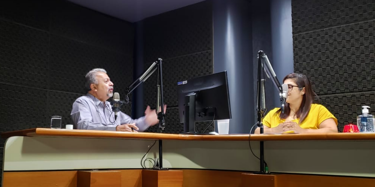 Elias Vaz, candidato a prefeito de Goiânia, é entrevistado pela RBC