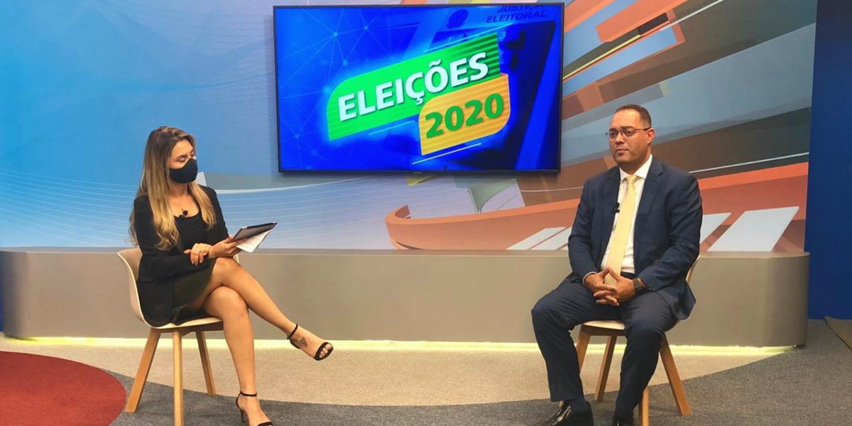 Virmondes Cruvinel, candidato a prefeito de Goiânia, é entrevistado pela TBC