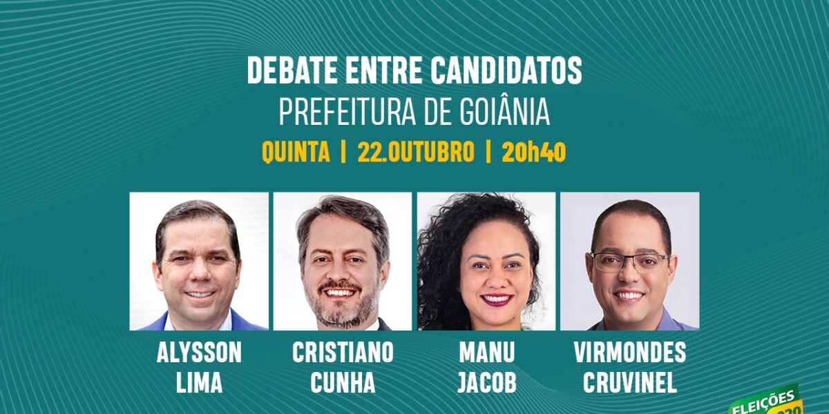 ABC promove hoje segunda rodada de debate com candidatos a prefeito de Goiânia
