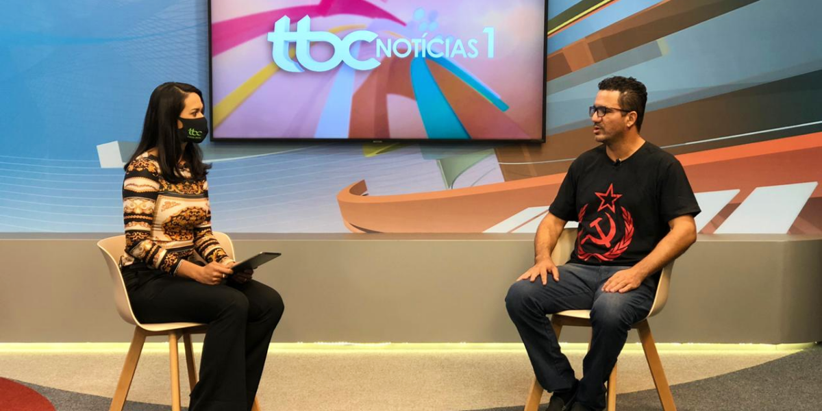 Antônio Neto, candidato a prefeito de Goiânia, é entrevistado pela TBC