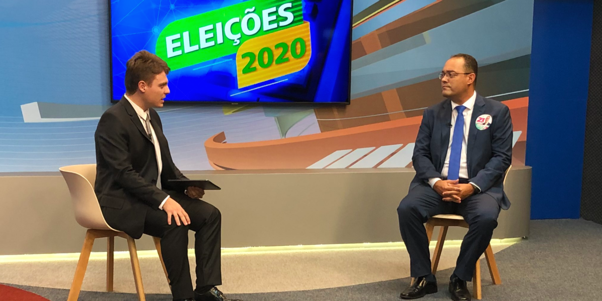 Candidato a prefeito de Goiânia, Virmondes Cruvinel (Cidadania) foi entrevistado no TBC 2