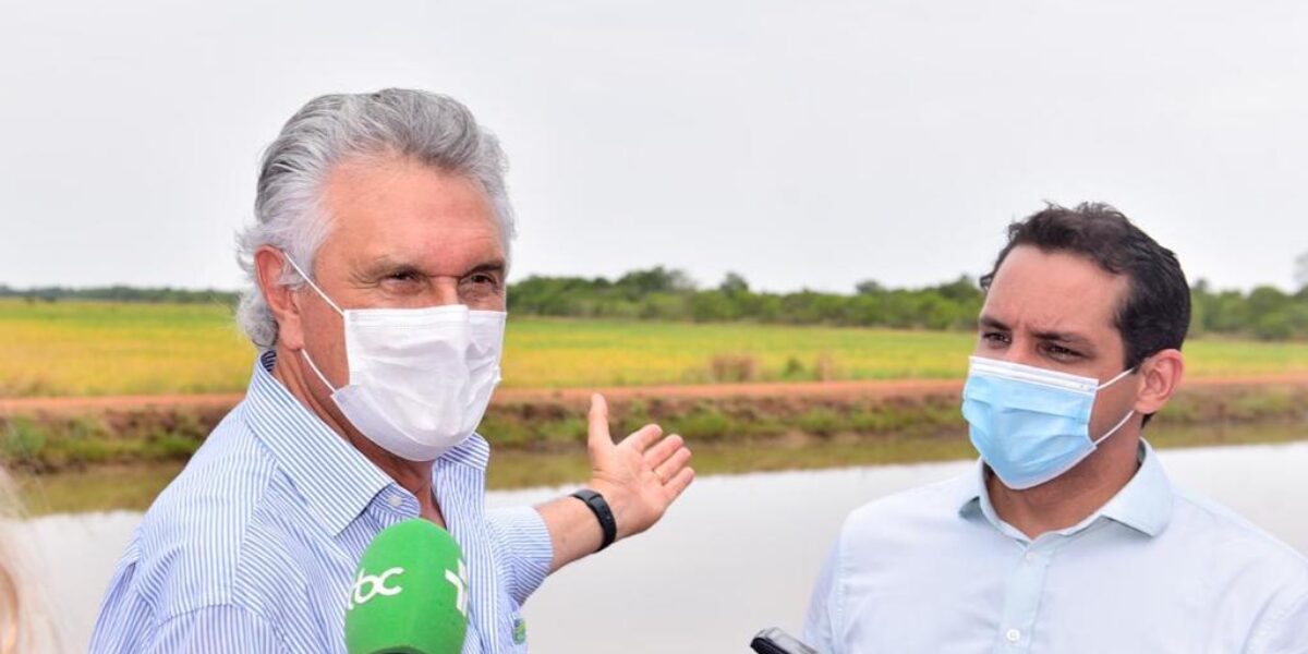 Caiado garante segunda etapa do Projeto de Irrigação de Luiz Alves