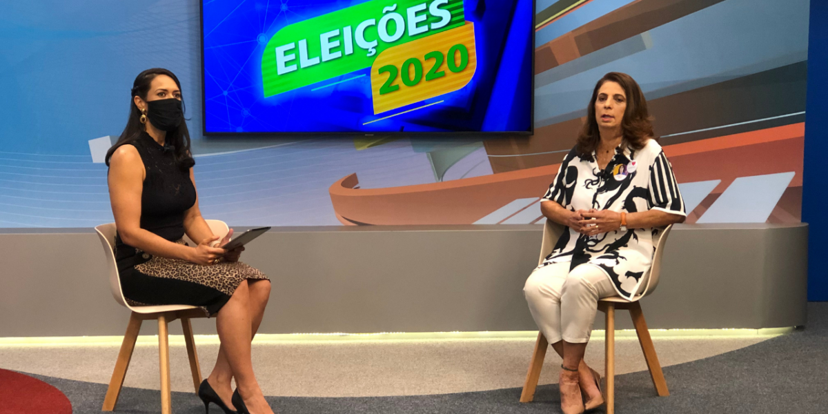 Dra. Cristina Lopes, candidata a prefeita de Goiânia, é entrevistada no TBC 1
