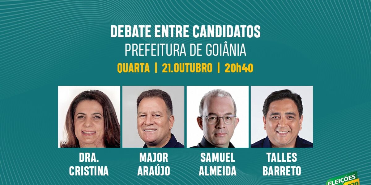 Quatro candidatos a prefeito de Goiânia abrem debates hoje na ABC