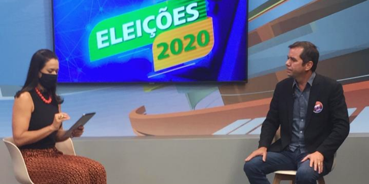 Alysson Lima, candidato a prefeito de Goiânia, é entrevistado no TBC 1