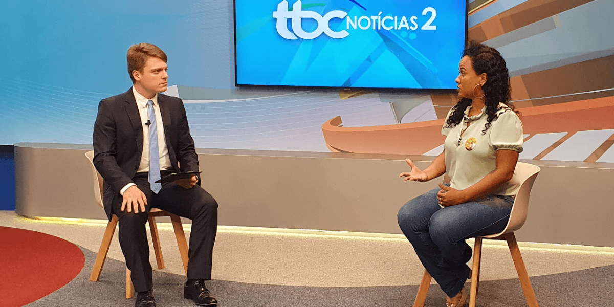 Candidata a prefeita de Goiânia, Manu Jacob (PSOL) foi entrevistado no TBC 2