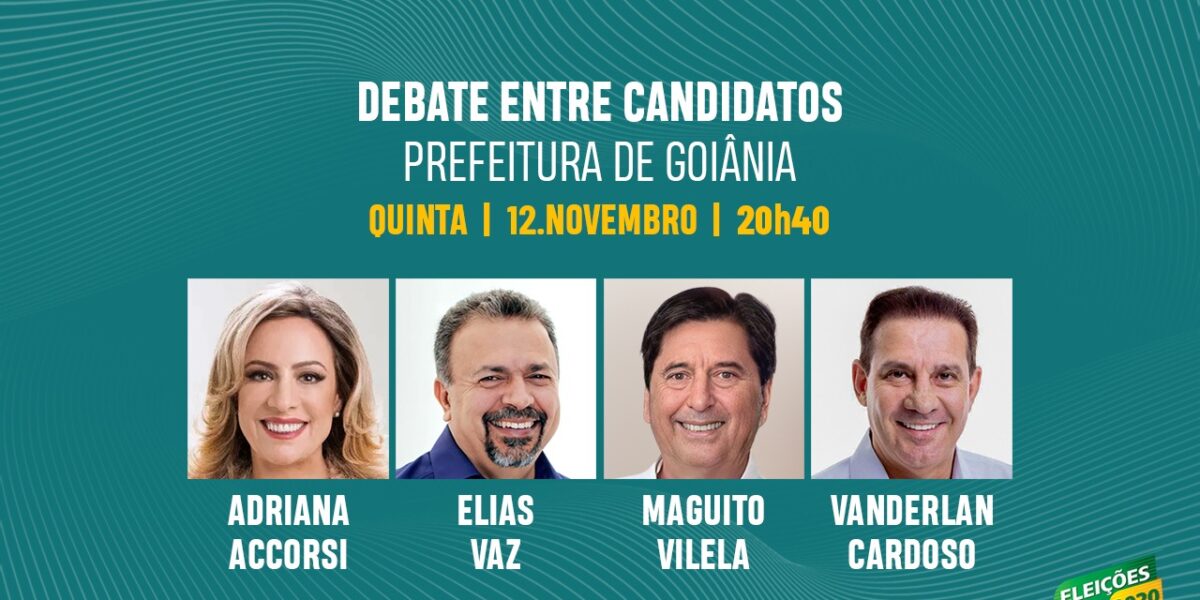ABC promove nesta quinta-feira a última rodada do debate com candidatos a prefeito de Goiânia
