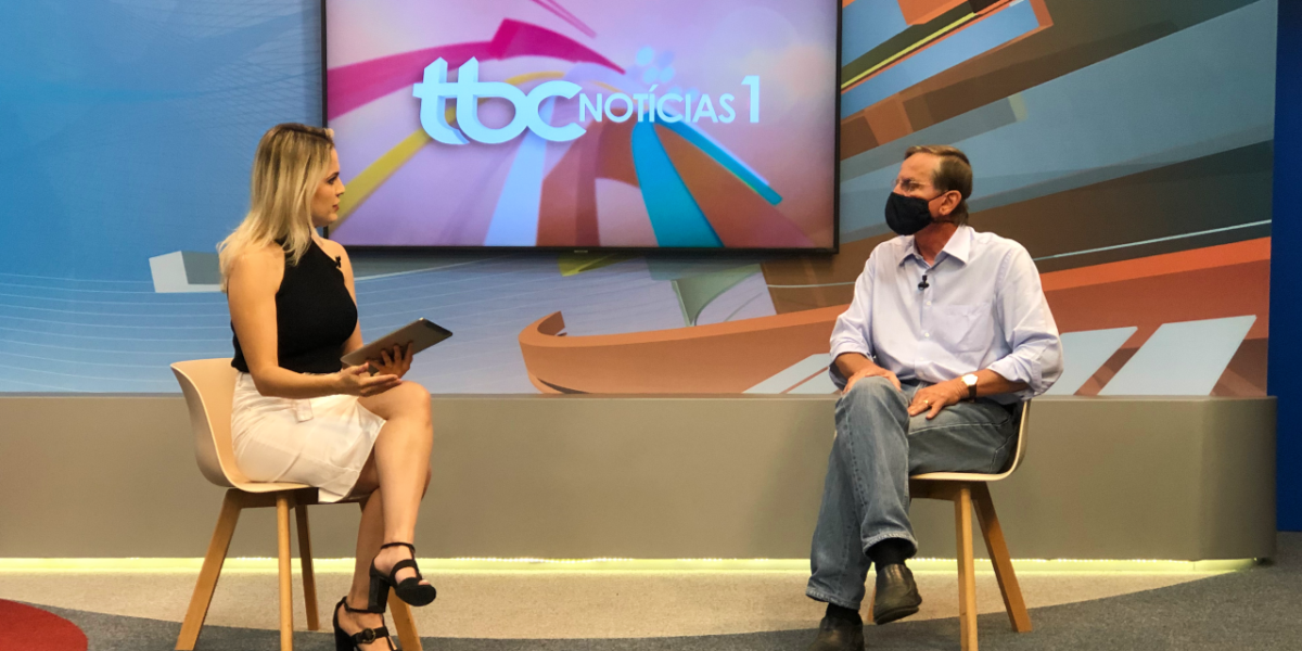 Antônio Gomide, candidato a prefeito de Anápolis, é entrevistado no TBC 1