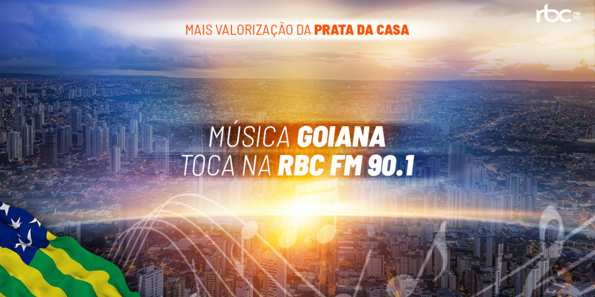 Música de Goiás terá a RBC FM como aliada