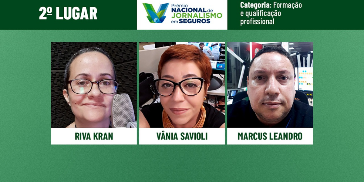 Equipe da Rádio Brasil Central conquista 2º lugar em Prêmio Nacional de Jornalismo