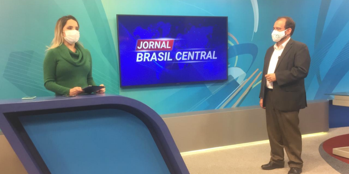 Antônio Cruvinel, candidato a reitor da UEG, é entrevistado no JBC Edição da Noite