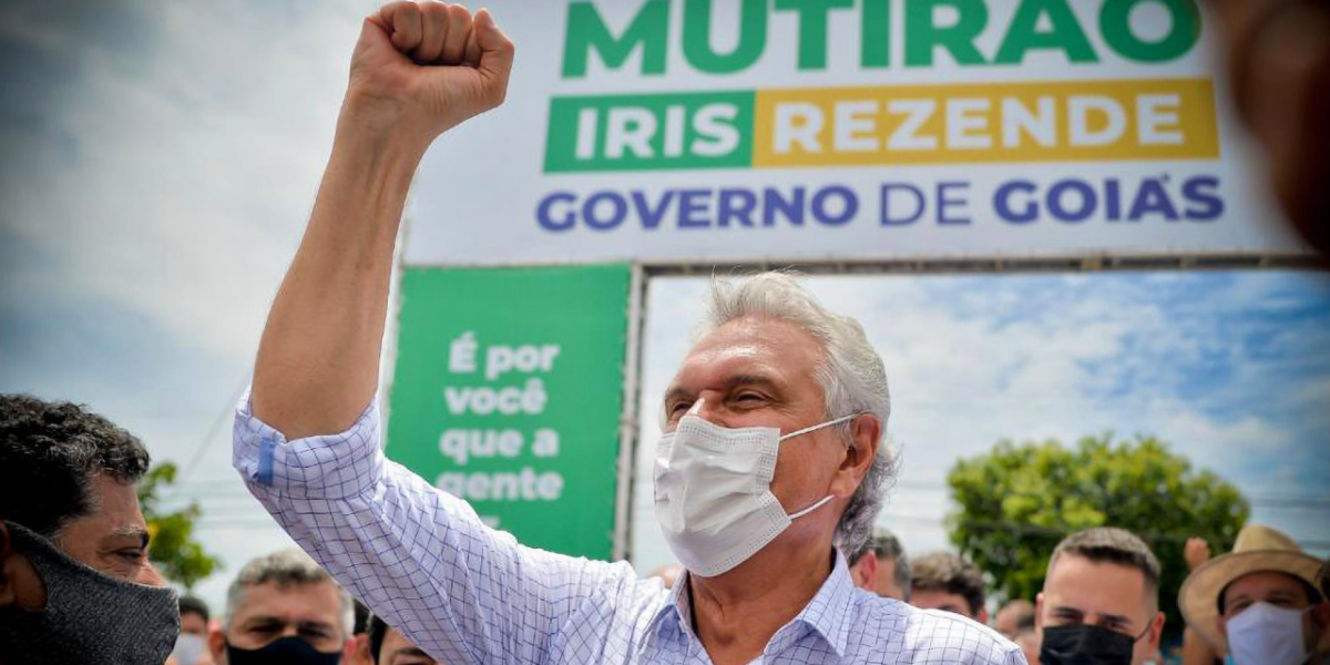 “Brasil Central divulga as ações e dá voz ao povo”, diz Caiado no Mutirão Iris Rezende