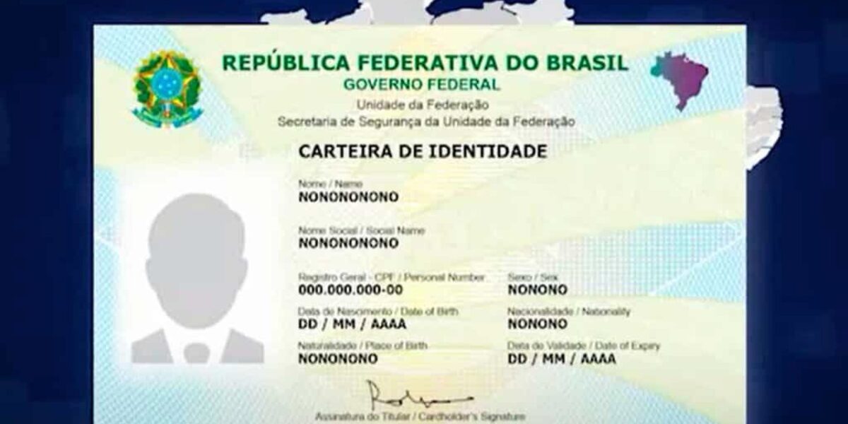 Goiás será um dos primeiros Estados a emitir o novo documento de identidade