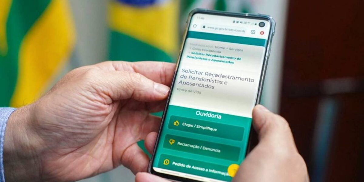 Goiásprev lança recadastramento digital para aposentados
