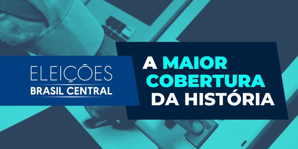 Veículos da Brasil Central fizeram a maior cobertura das eleições em Goiás