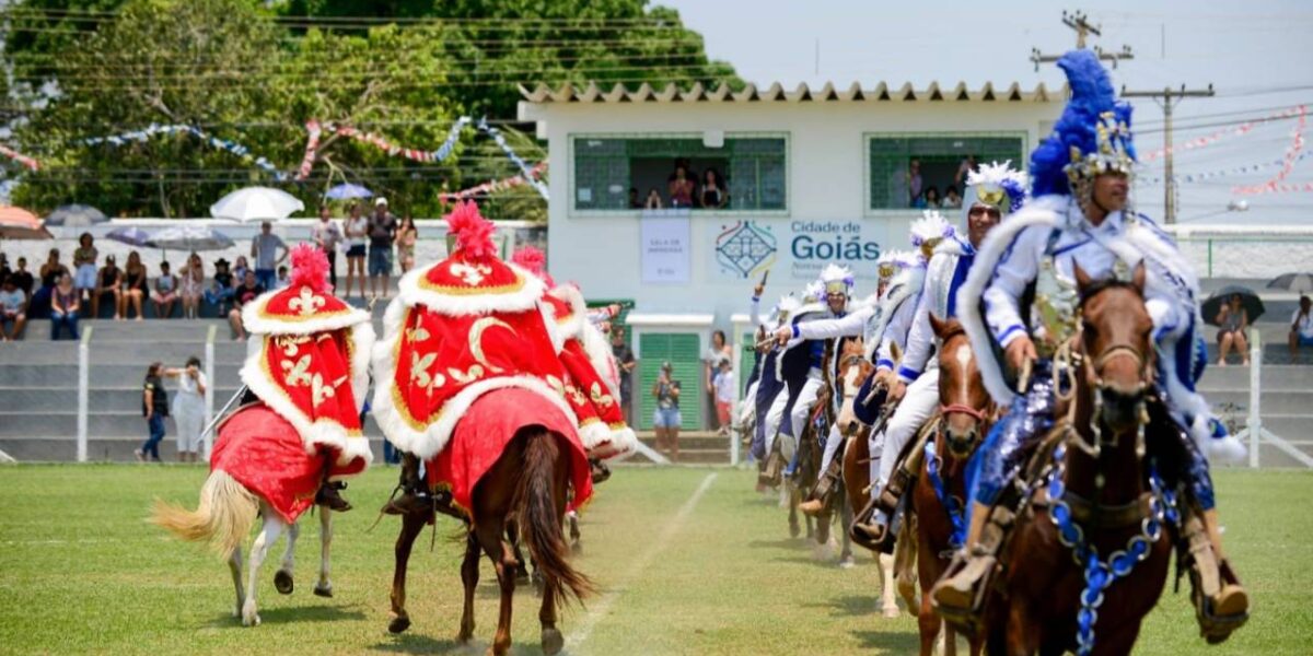 Cidade de Goiás fecha o Circuito das Cavalhadas
