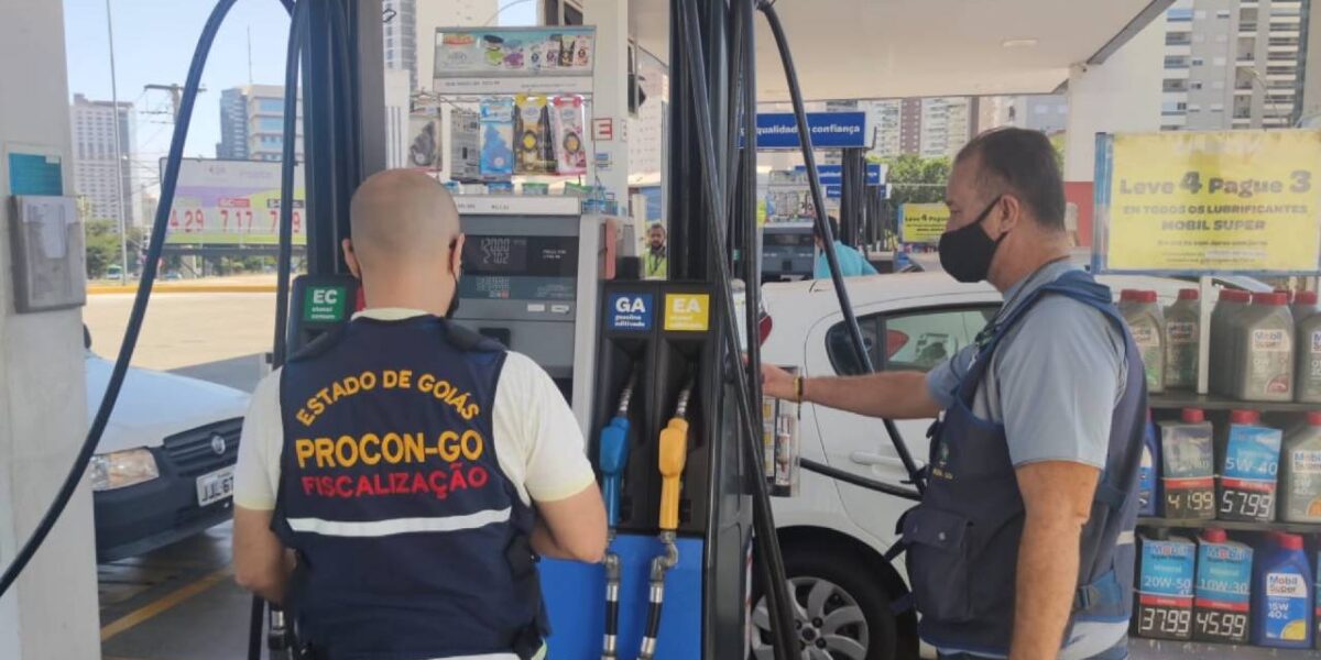 Procon Goiás fiscaliza porque houve aumento no preço dos combustíveis