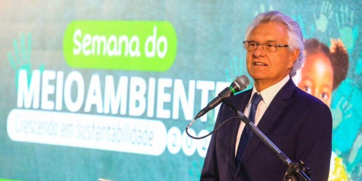 Caiado participa da abertura da Semana do Meio Ambiente